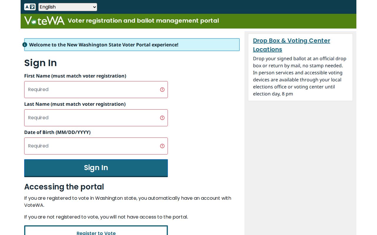Union Hill-Novelty Hill voter registration records VoteWA lookup